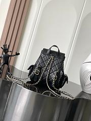 Chanel Backpack, Mesh, shiny lambskin-25*23*13cm - 4