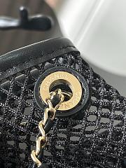 Chanel Backpack, Mesh, shiny lambskin-25*23*13cm - 2