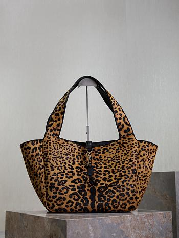 YSL Saint Lauren LE 5 À 7 BEA in pony hair leather-50*28*18cm