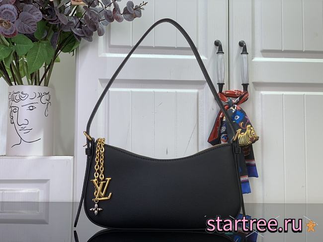 Louis Vuitton Pochette LV Bloom M25525 Black-23x10x4cm - 1