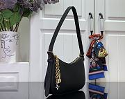 Louis Vuitton Pochette LV Bloom M25525 Black-23x10x4cm - 4