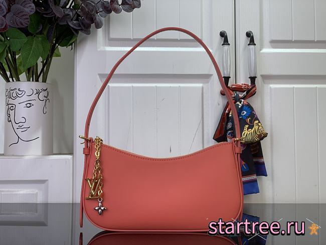 Louis Vuitton Pochette LV Bloom M25525 Rose Red-23x10x4cm - 1