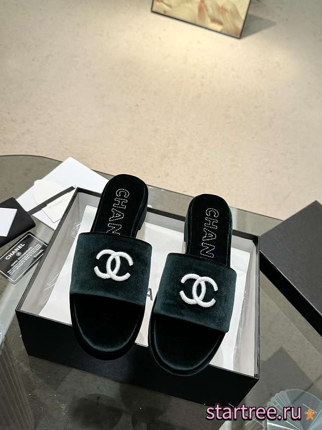 Chanel slippers 011 - 1