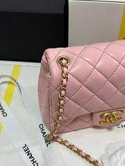 Chanel 25B Classic Flap Bag Pink-17cm - 3