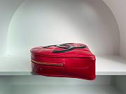 Chanel Vintage Heart Vanity Bag Red - 2