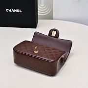 Chanel Classic Flap Lambskin Bag With Gold Ball-17cm - 3
