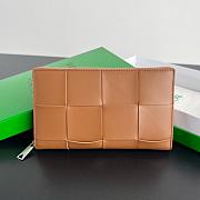 Bottega Veneta Cassette Zip Around Wallet-19*11.4*2cm - 1