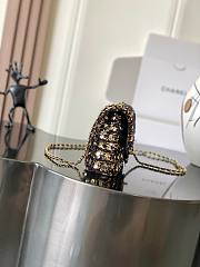 Chanel Flap bag, Sequins & gold-tone metal-21x14x8cm - 5