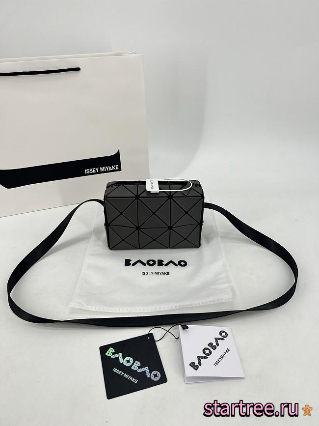 ISSEY MIYAKE Bao Bao Crossbody Bags Dark Grey-11.5*17*6cm - 1