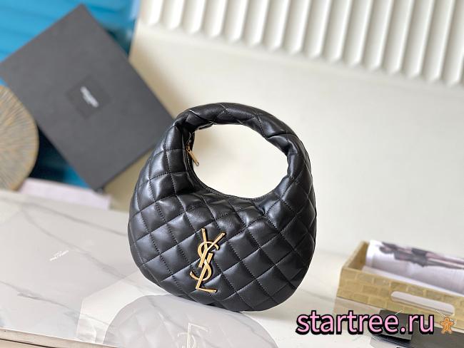 YSL Saint Laurent ICARINO in quilted nappa Black-17x13x3cm - 1