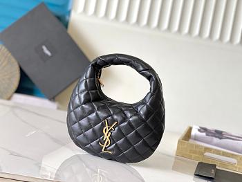 YSL Saint Laurent ICARINO in quilted nappa Black-17x13x3cm