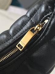 YSL Saint Laurent ICARINO in quilted nappa Black-17x13x3cm - 2