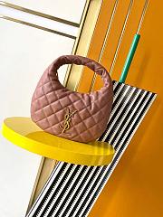 YSL Saint Laurent ICARINO in quilted nappa HORTENSIA-17x13x3cm - 1