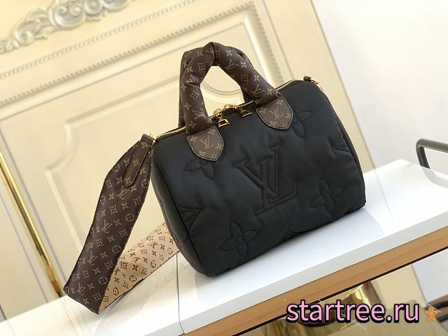Louis Vuitton | Speedy Bandoulière 25 M59009 Black - 1