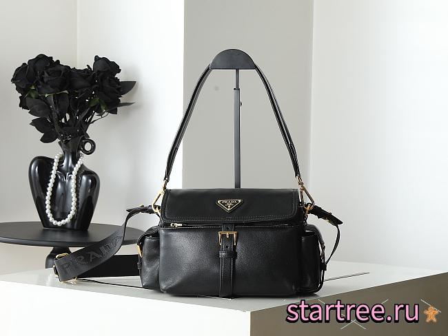 Prada Explore medium nappa leather crossbody bag-30*14*10cm - 1