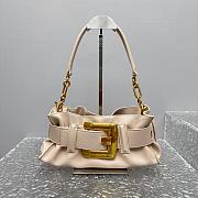 Balmain Mini Anthem bag in leather Pink-30.5*11.5*10CM  - 1