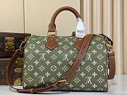 LV M15241 Speedy P9 Bandoulière 30 Green Sencha - 30cm - 4