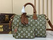 LV M15241 Speedy P9 Bandoulière 30 Green Sencha - 30cm - 1