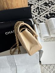 Chanel Small Classic Flap Bag Beige Gold Hardware-23cm - 2