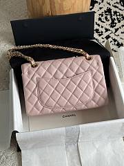 Chanel Small Classic Flap Bag Pink Gold Hardware-23cm - 5
