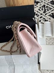 Chanel Small Classic Flap Bag Pink Gold Hardware-23cm - 2