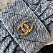 Chanel Small Bow Bag Denim -18x26x5cm - 4