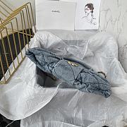 Chanel Small Bow Bag Denim -18x26x5cm - 5