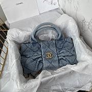 Chanel Small Bow Bag Denim -18x26x5cm - 1