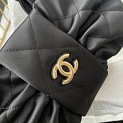 Chanel Small Bow Bag Satin Black -18x26x5cm - 2
