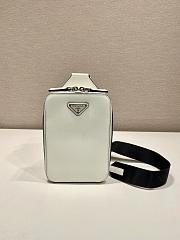 Prada Brique Saffiano leather bag-14*20*5cm - 5