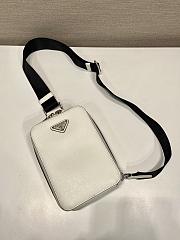 Prada Brique Saffiano leather bag-14*20*5cm - 4