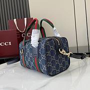 Gucci GG Mini Handbag Denim-20*13*13cm - 4