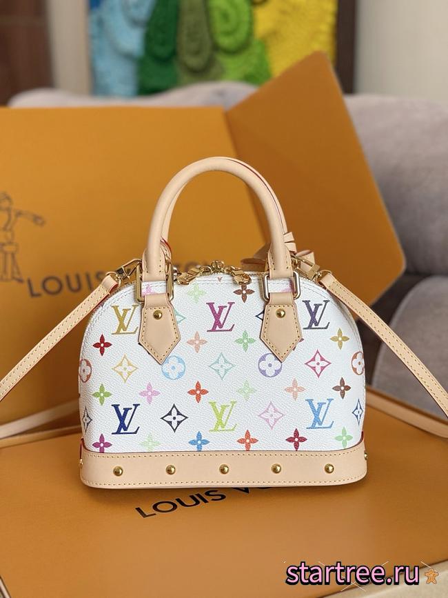 Louis Vuitton X Takashi Murakami Alma BB Bag-23.5CM - 1