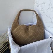 Chanel 26C Hobo Bag Khaki -35×12×45cm - 3