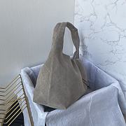 Chanel 26C Hobo Bag Grey -35×12×45cm - 6