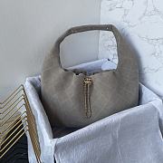 Chanel 26C Hobo Bag Grey -35×12×45cm - 4