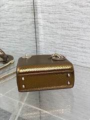 Christian Dior Mini Python Lady Dior 001-17cm - 2