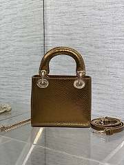 Christian Dior Mini Python Lady Dior 001-17cm - 3