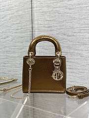 Christian Dior Mini Python Lady Dior 001-17cm - 5