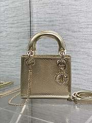 Christian Dior Mini Python Lady Dior 002-17cm - 1