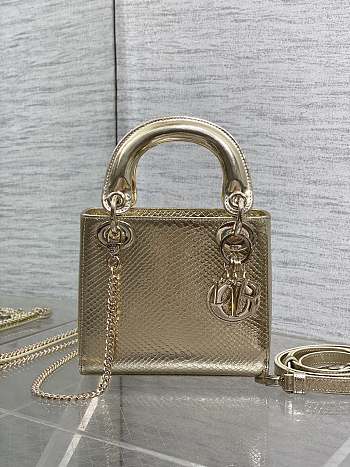 Christian Dior Mini Python Lady Dior 002-17cm