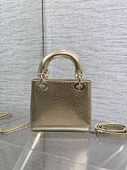 Christian Dior Mini Python Lady Dior 002-17cm - 5