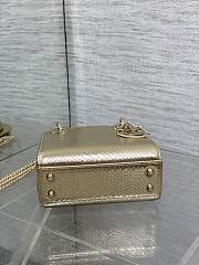 Christian Dior Mini Python Lady Dior 002-17cm - 3