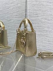 Christian Dior Mini Python Lady Dior 002-17cm - 2