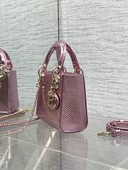 Christian Dior Mini Python Lady Dior 003-17cm - 3