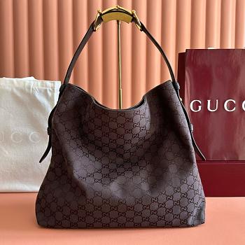 Gucci Beatrix large tote bag Brown-35*27.5*11cm