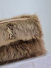 YSL Saint Lauren Niki Fur Chain Bag-28*20*8.5cm - 2