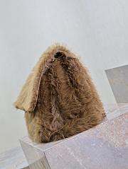 YSL Saint Lauren Niki Fur Chain Bag- 47*34*16CM - 5