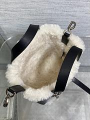 Dior Medium DiorAlps Toujours Vertical Handbag Black-23*25*11cm - 4