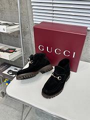 GUCCI Women's Horsebit ankle boot Black - 3